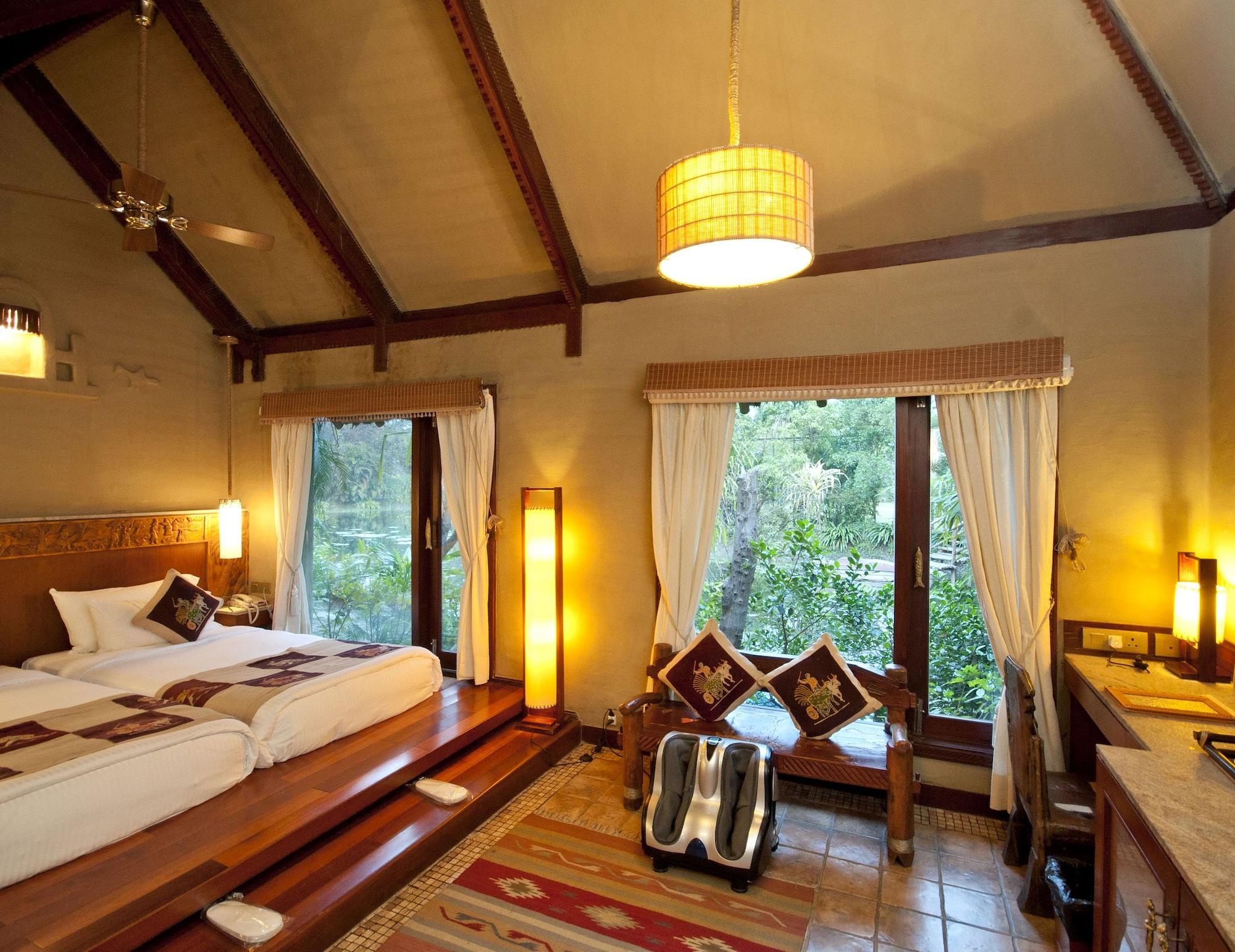 Vedic Village Spa Resort Kolkata Bagian luar foto