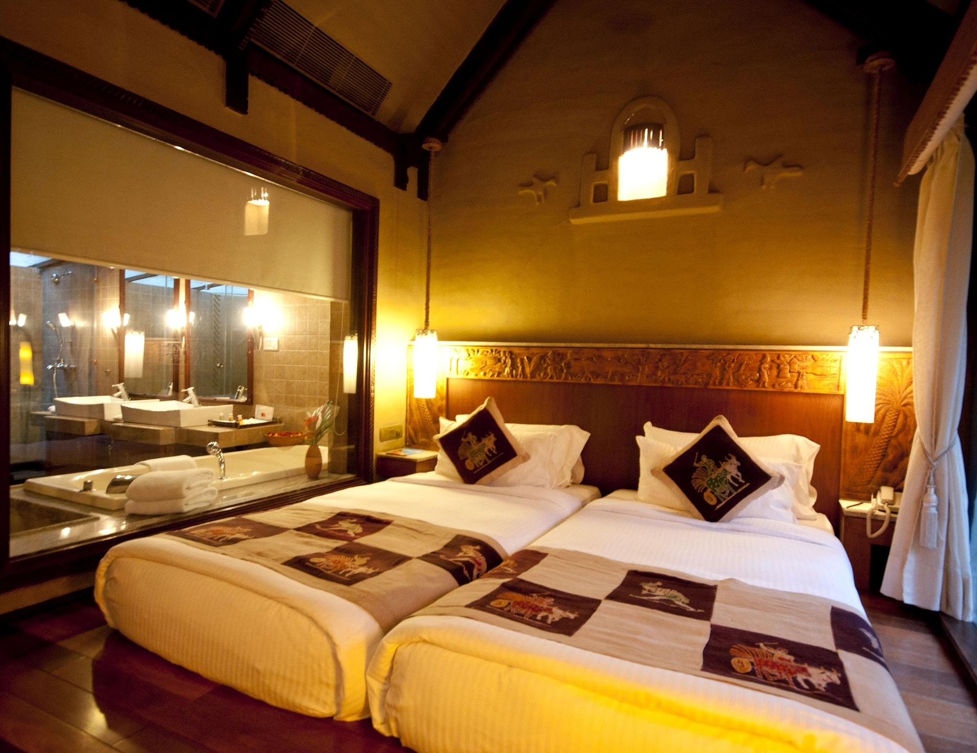 Vedic Village Spa Resort Kolkata Bagian luar foto