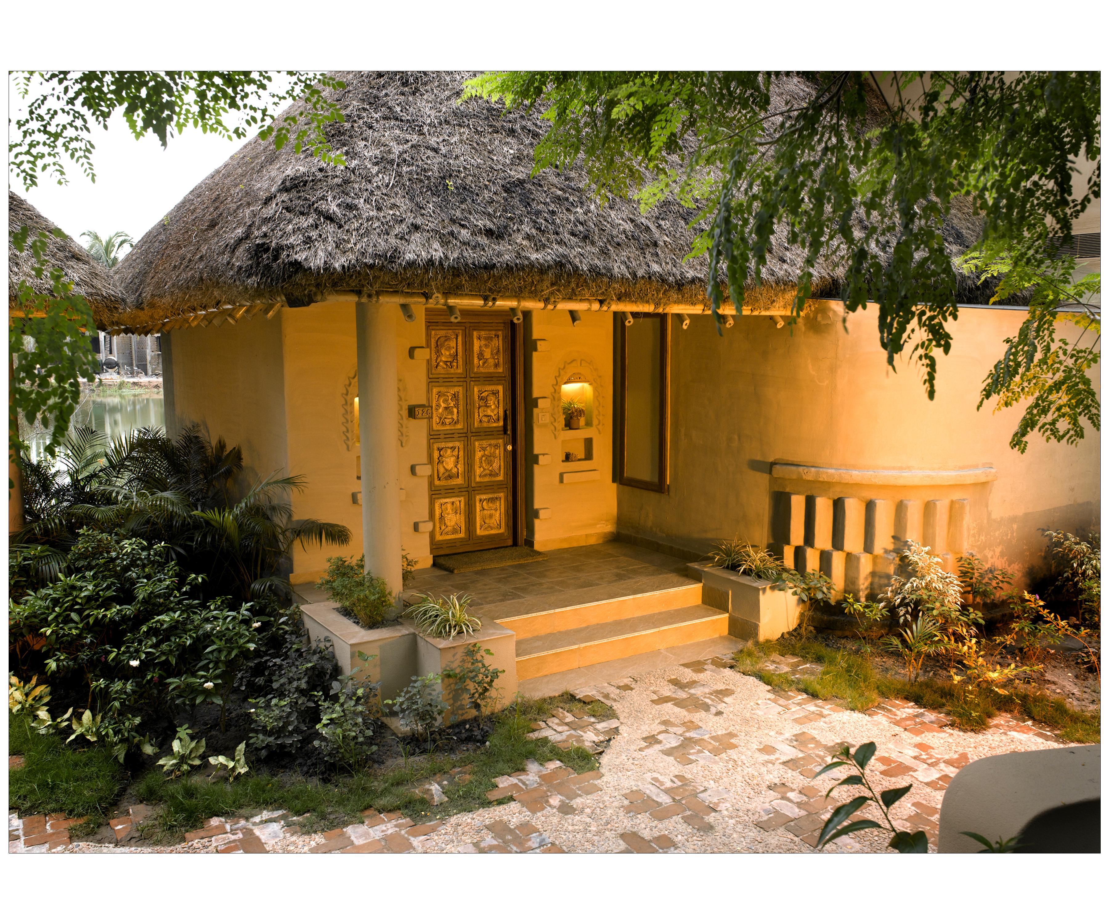 Vedic Village Spa Resort Kolkata Bagian luar foto