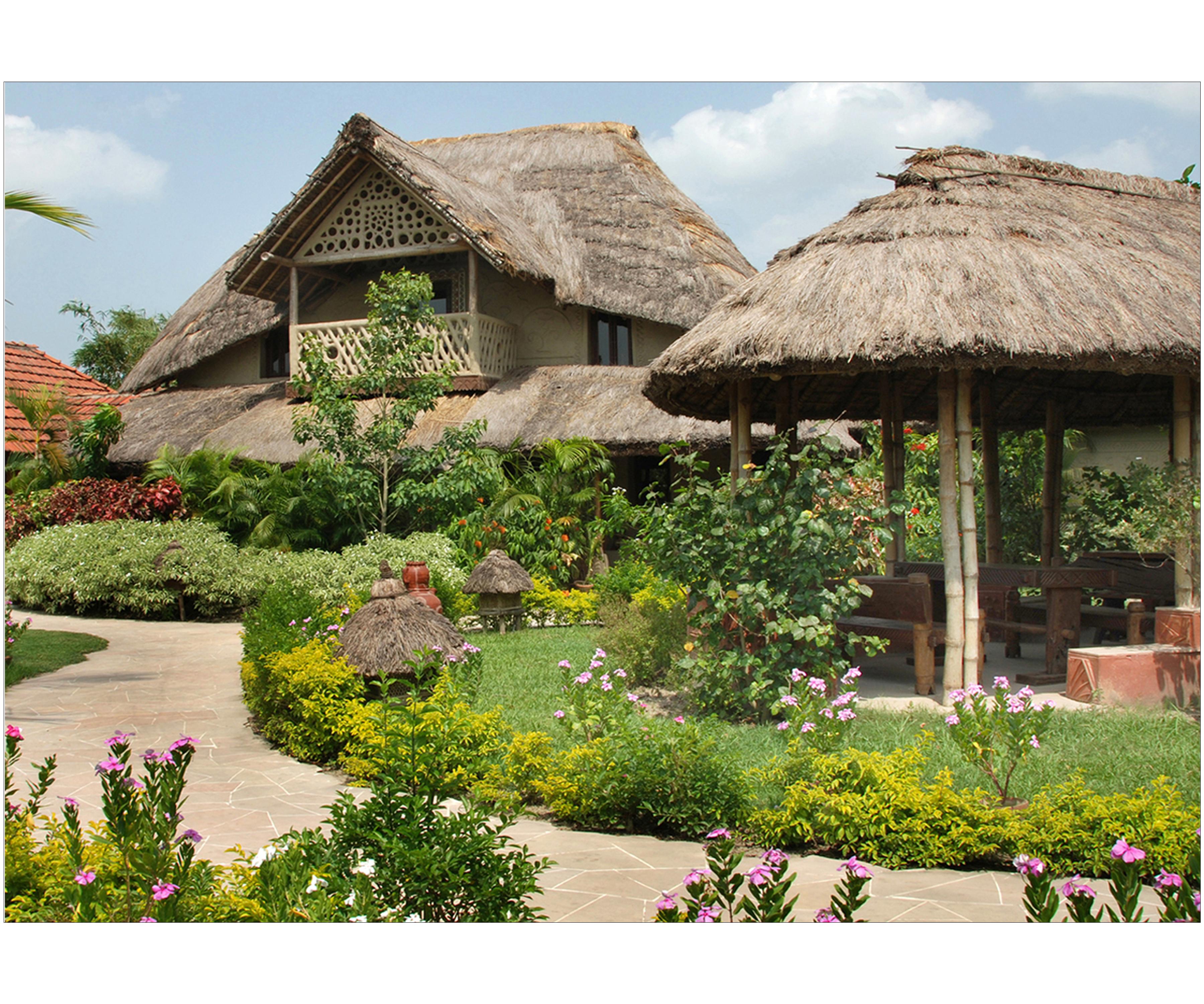 Vedic Village Spa Resort Kolkata Bagian luar foto